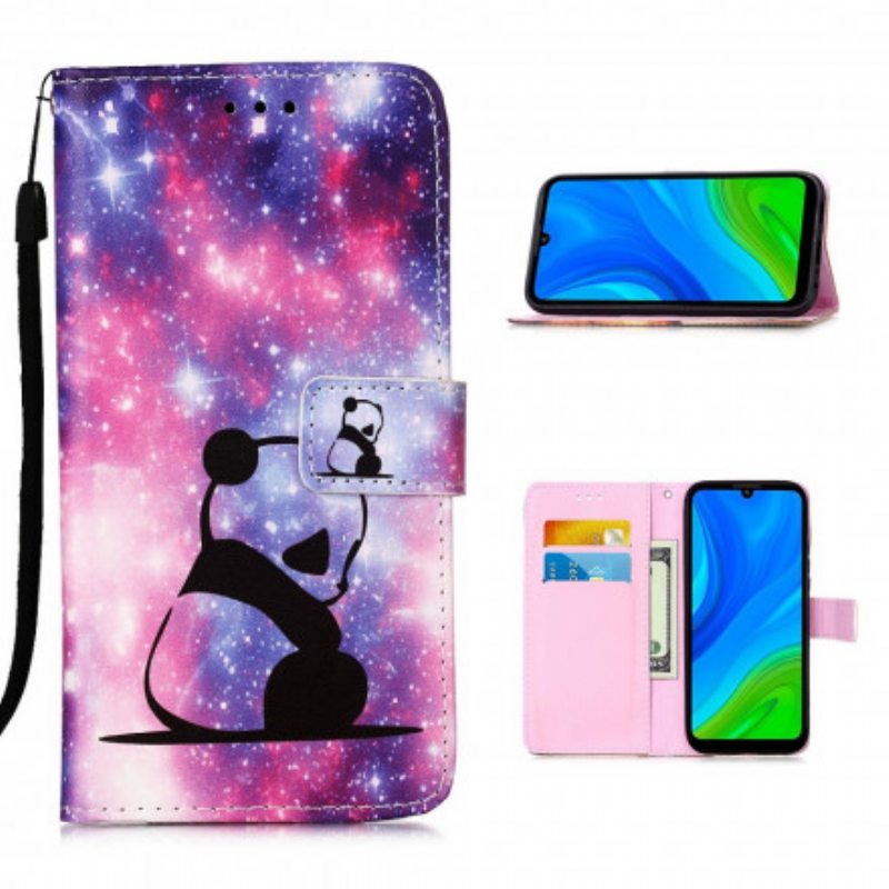 Kotelot Huawei P Smart 2020 Suojaketju Kuori Lanyard Panda Musings