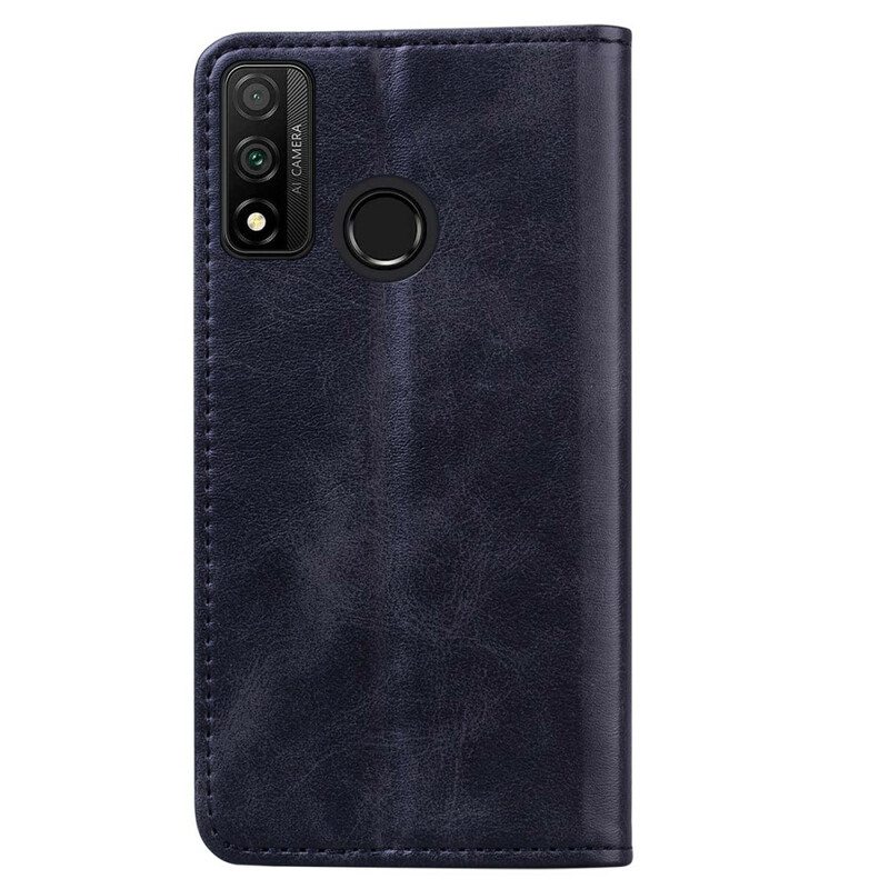 Puhelinkuoret Huawei P Smart 2020 Kotelot Flip Kaksisävyinen Business Leather -efekti