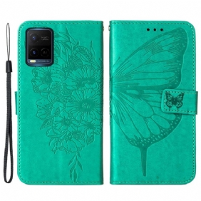 Kotelot Vivo Y33s Butterfly Design