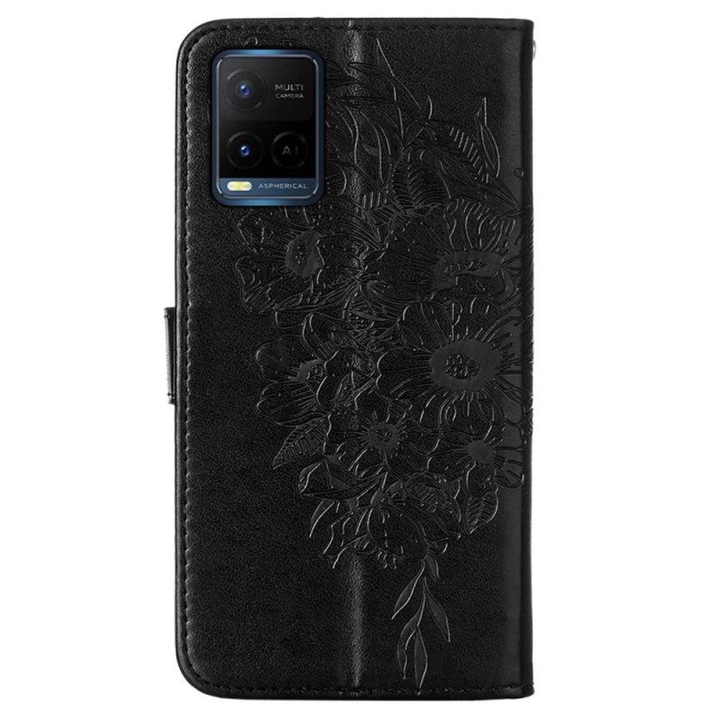 Kotelot Vivo Y33s Butterfly Design