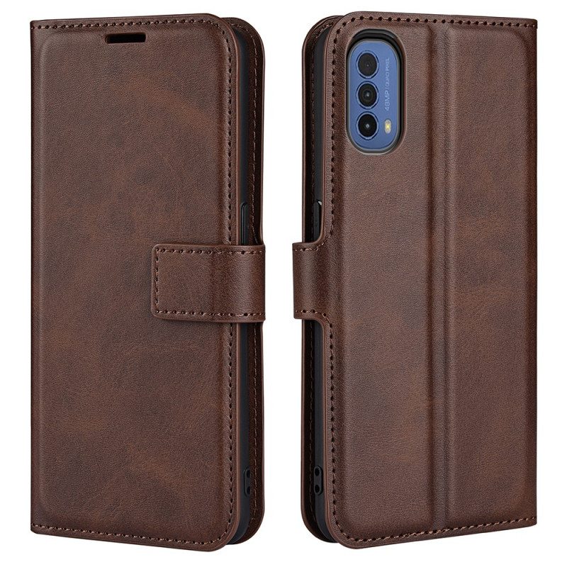 Kotelot Moto E40 / E30 / E20 Ohut Extreme Leather -efekti