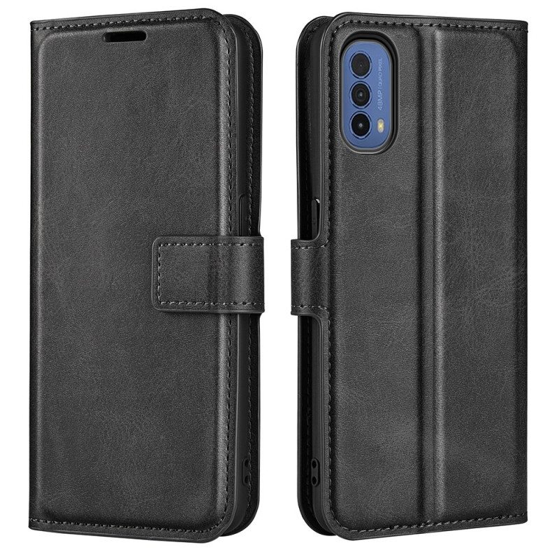 Kotelot Moto E40 / E30 / E20 Ohut Extreme Leather -efekti