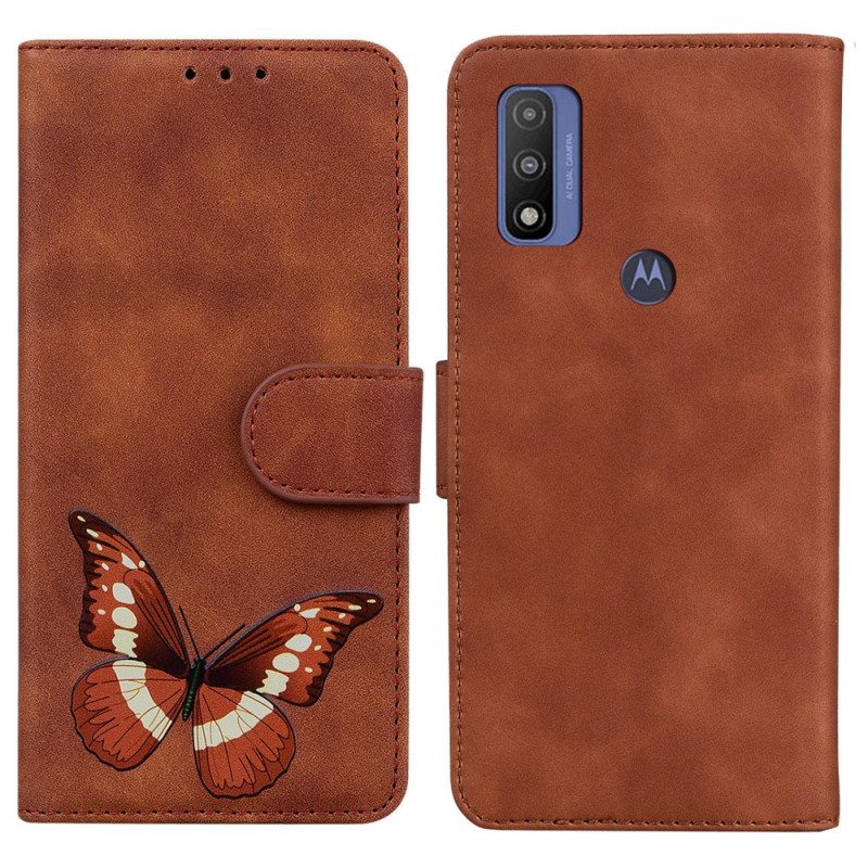 Kotelot Moto E40 / E30 / E20 Skin Touch Butterfly