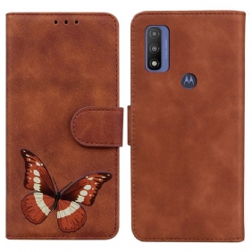 Kotelot Moto E40 / E30 / E20 Skin Touch Butterfly