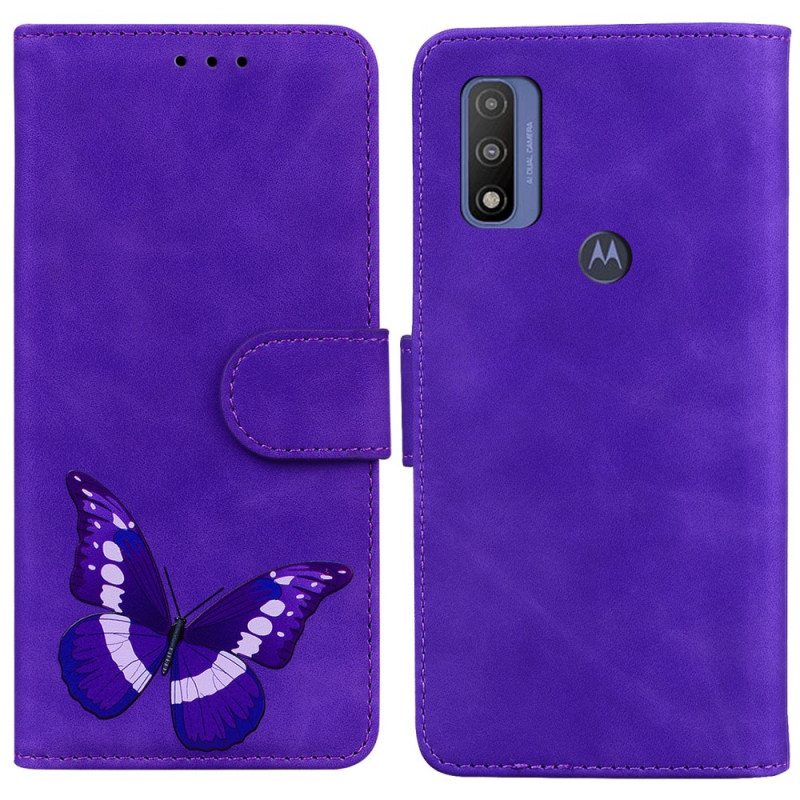 Kotelot Moto E40 / E30 / E20 Skin Touch Butterfly