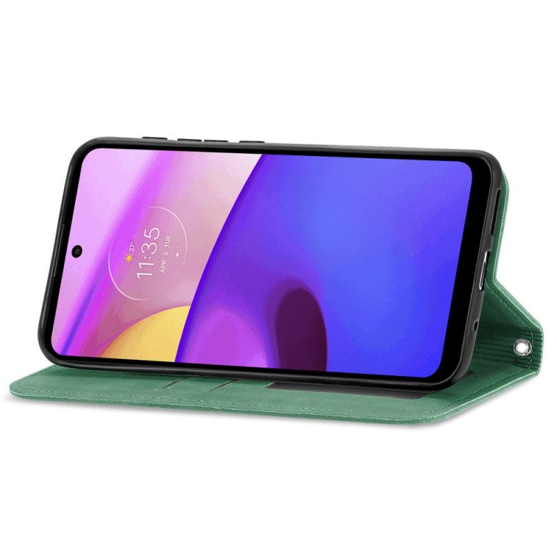 Puhelinkuoret Moto E40 / E30 / E20 Kotelot Flip Skin-touch Design