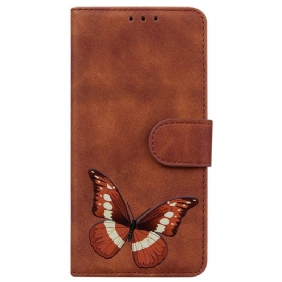 Kotelot Xiaomi 14t Butterfly Suede Effect Suojakuori