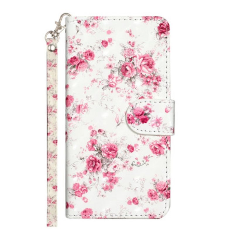 Kotelot Xiaomi Redmi 10A Suojaketju Kuori Hihna Liberty Flowers