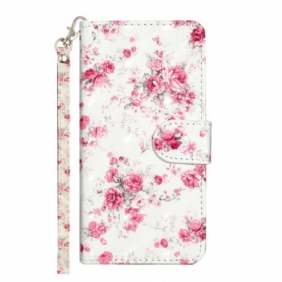 Kotelot Xiaomi Redmi 10A Suojaketju Kuori Hihna Liberty Flowers