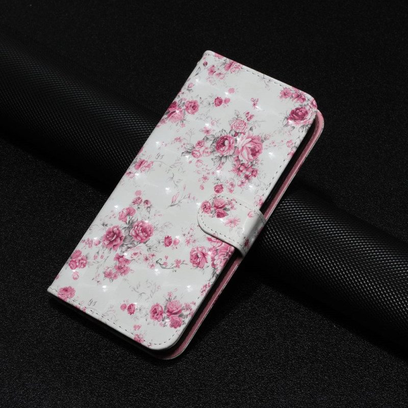 Kotelot Xiaomi Redmi 10A Suojaketju Kuori Hihna Liberty Flowers