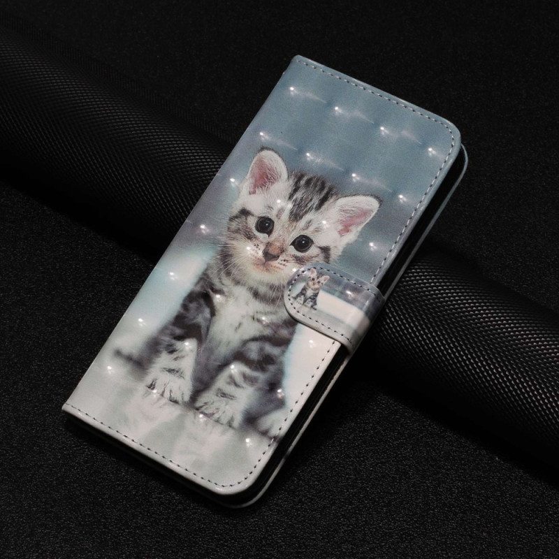 Kotelot Xiaomi Redmi 10A Suojaketju Kuori Strappy Kitten