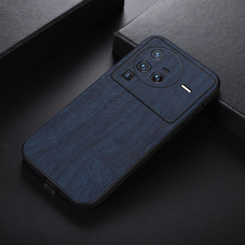 Kuori Vivo X80 Pro Faux Leather Wood Effect