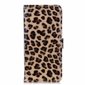 Flip Case Samsung Galaxy A03s Leopardi