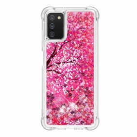 Kuori Samsung Galaxy A03s Glitter Tree