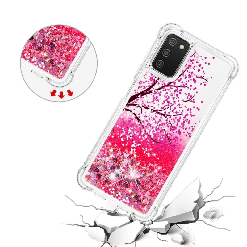 Kuori Samsung Galaxy A03s Glitter Tree