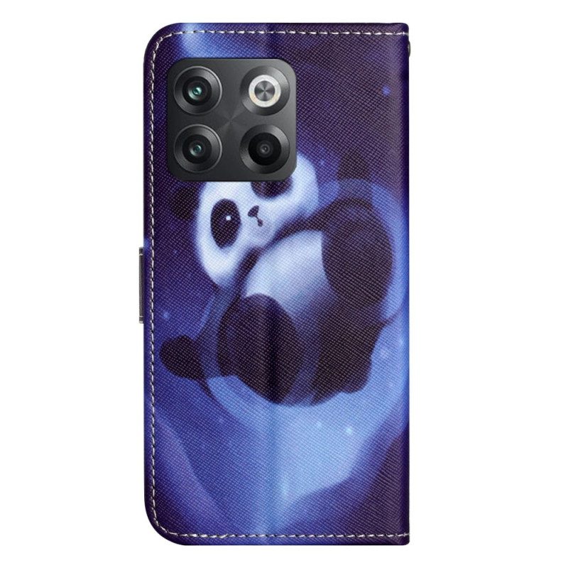 Kotelot OnePlus 10T 5G Suojaketju Kuori Strappy Space Panda