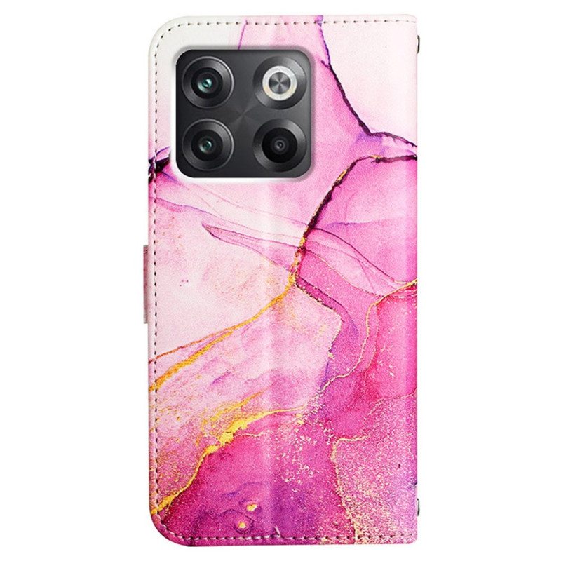 Kotelot OnePlus 10T 5G Suojaketju Kuori Strip Marble