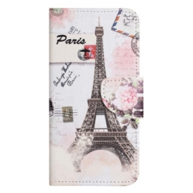 Kotelot OnePlus 10T 5G Vintage Eiffel-torni