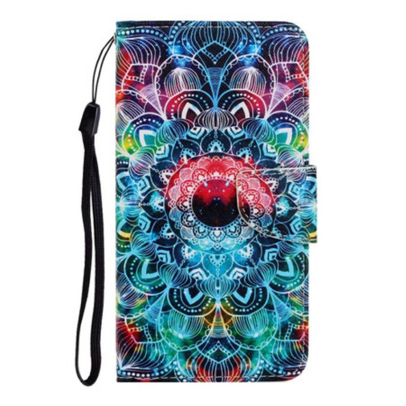 Kotelot Samsung Galaxy A31 Suojaketju Kuori Näyttävä Strappy Mandala