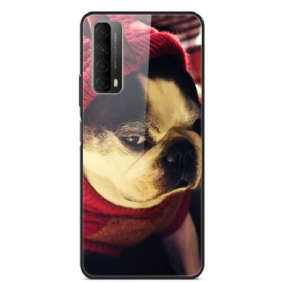 Case Huawei P Smart 2021 Hauska Koiran Karkaistu Lasi