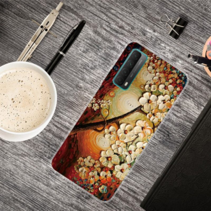 Case Huawei P Smart 2021 Joustavat Kukat