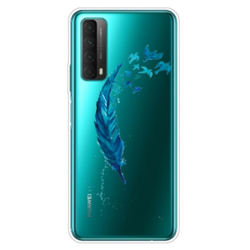 Case Huawei P Smart 2021 Kaunis Höyhen