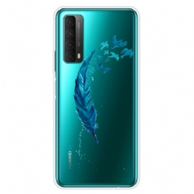 Case Huawei P Smart 2021 Kaunis Höyhen