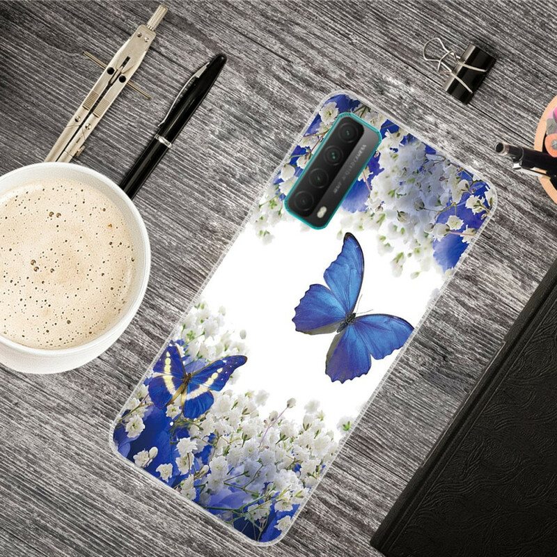 Case Huawei P Smart 2021 Perhosia