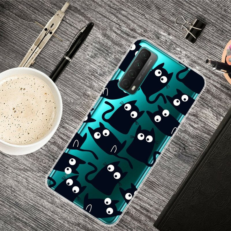 Case Huawei P Smart 2021 Useita Mustia Kissoja