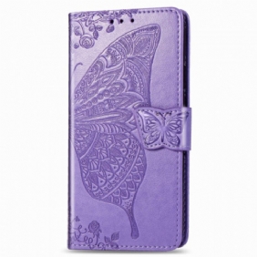 Flip Case Huawei P Smart 2021 Puolikkaat Perhoset