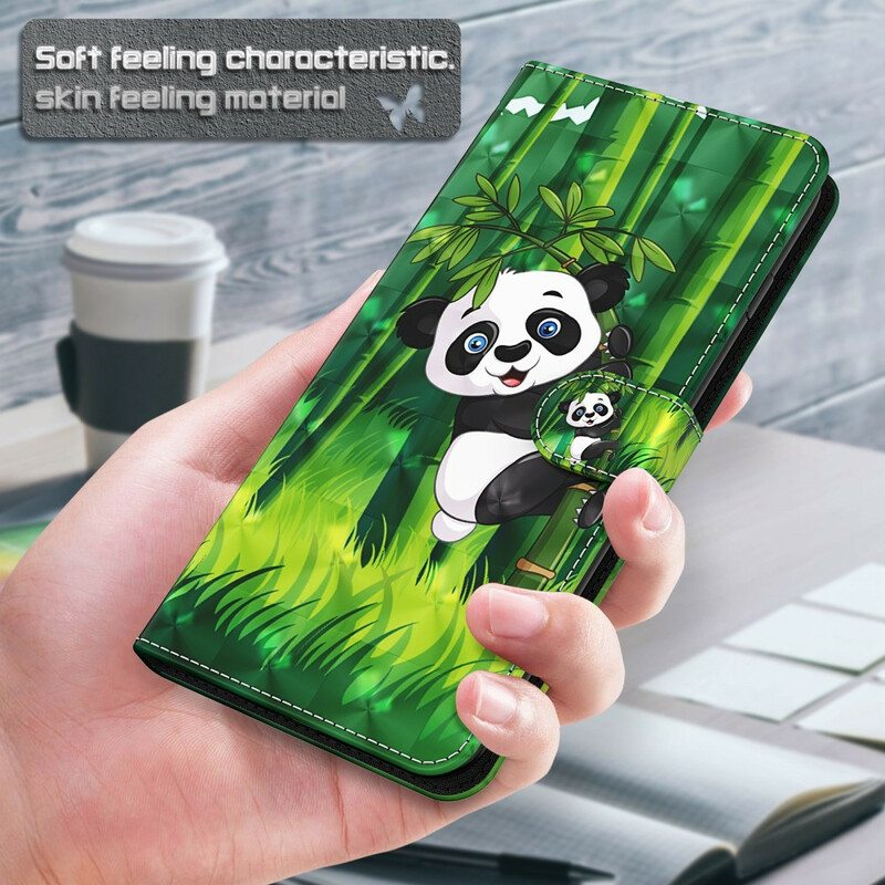 Kotelot Huawei P Smart 2021 Panda Ja Bambu