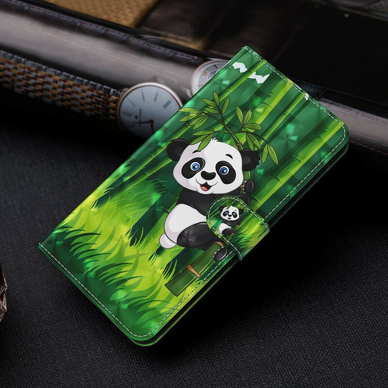 Kotelot Huawei P Smart 2021 Panda Ja Bambu