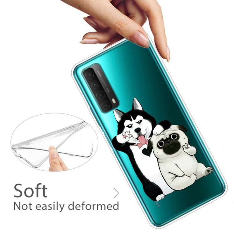 Kuori Huawei P Smart 2021 Hauskoja Koiria