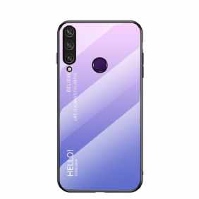 Case Huawei Y6p Karkaistu Lasi Hello