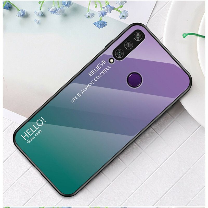 Case Huawei Y6p Karkaistu Lasi Hello