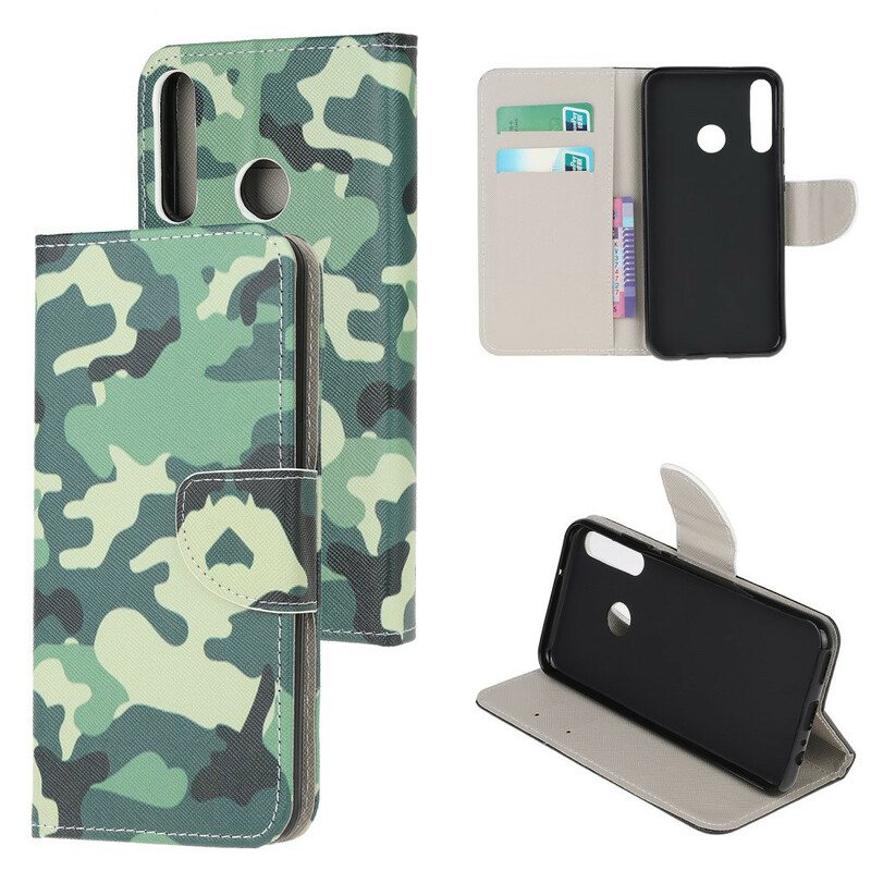 Flip Case Huawei Y6p Sotilaallinen Naamiointi