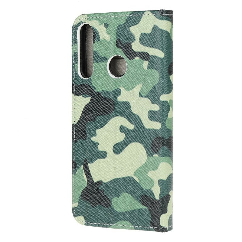 Flip Case Huawei Y6p Sotilaallinen Naamiointi