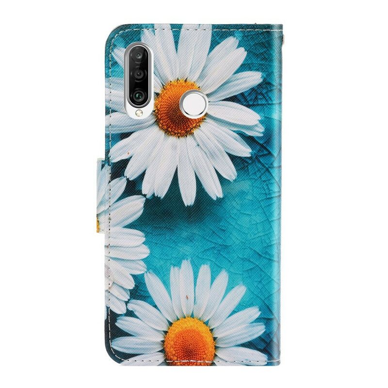 Kotelot Huawei Y6p Suojaketju Kuori Thong Daisies