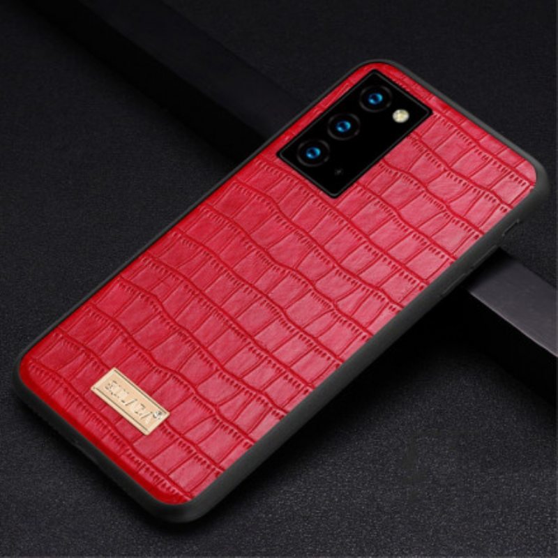 Case Samsung Galaxy Note 20 Sulada Crocodile Skin Effect