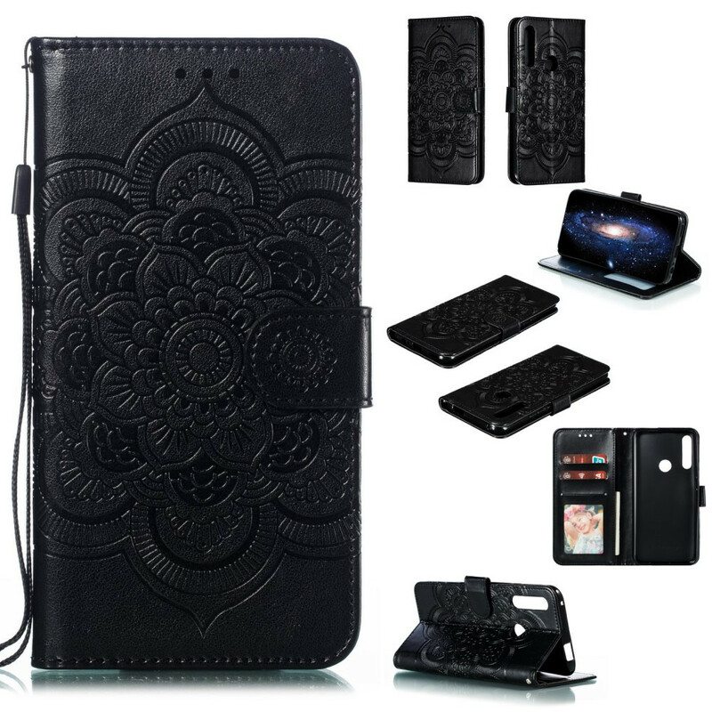 Kotelot Huawei P Smart Z Suojaketju Kuori Full Strap Mandala