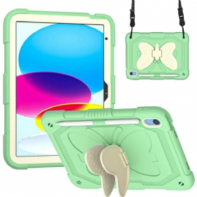 Case iPad 10.9" (2022) Ultra Resistant Ja Butterfly Olkahihna