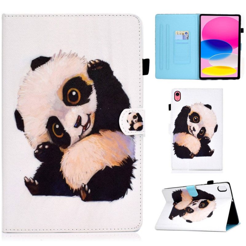 Flip Case iPad 10.9" (2022) Söpö Panda