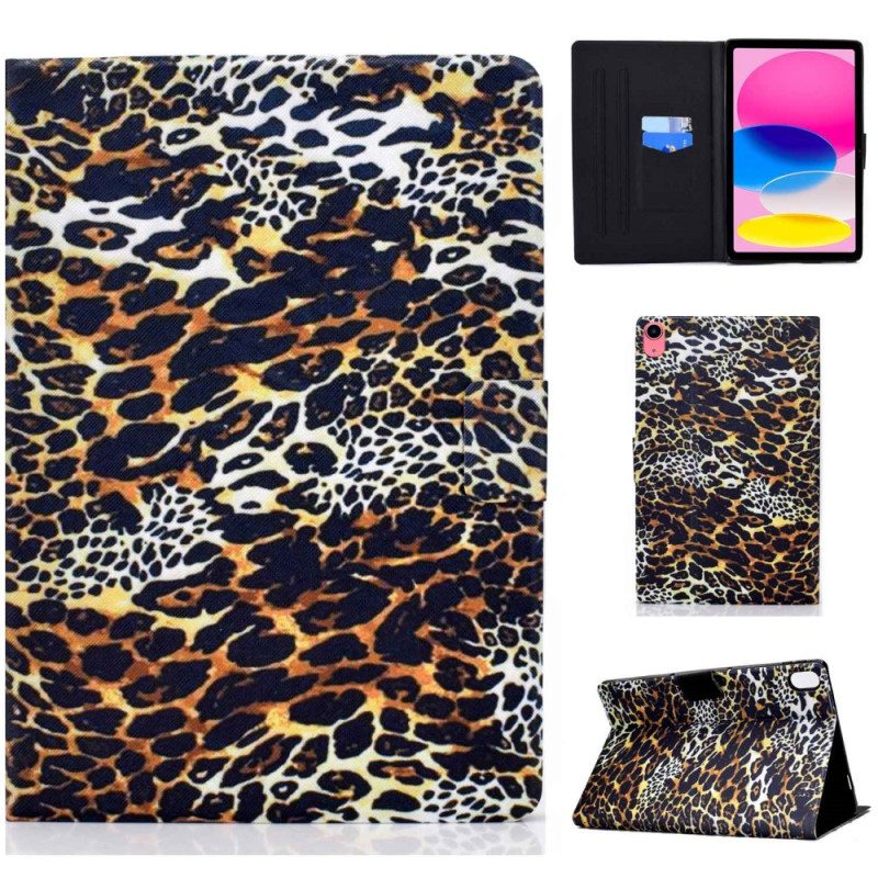 Kotelot iPad 10.9" (2022) Leopardin Tyyli