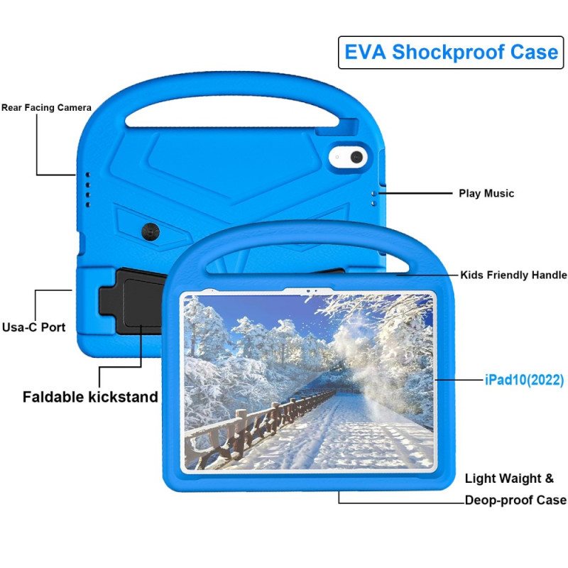 Kuori iPad 10.9" (2022) Lasten Eva-vaahto