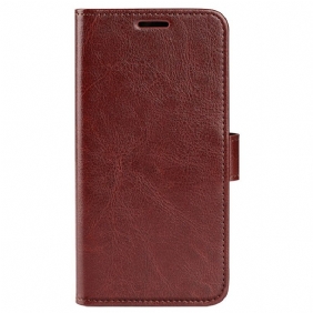 Flip Case Vivo Y22s Vintage Keinonahkaa