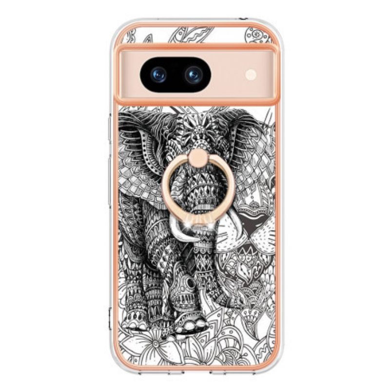 Kuori Google Pixel 8a Elephant Totem Ring -tuki