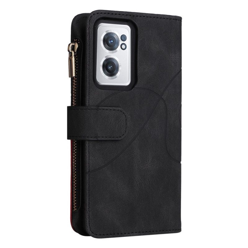 Flip Case OnePlus Nord CE 2 5G Lompakkokuori Monitoiminen Lompakko