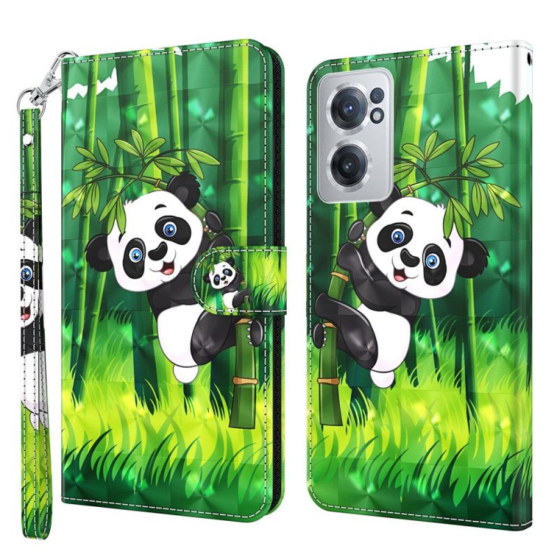 Kotelot OnePlus Nord CE 2 5G Sarjakuva Panda