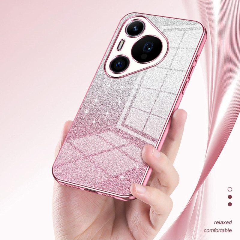 Kuori Huawei Pura 70 Pro Huomaamaton Glitter