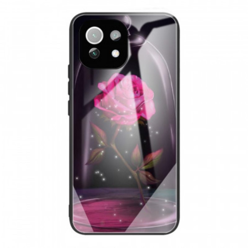 Case Xiaomi Mi 11 Lite 4G / 5G / 5G NE Magic Pink Tempered Glass